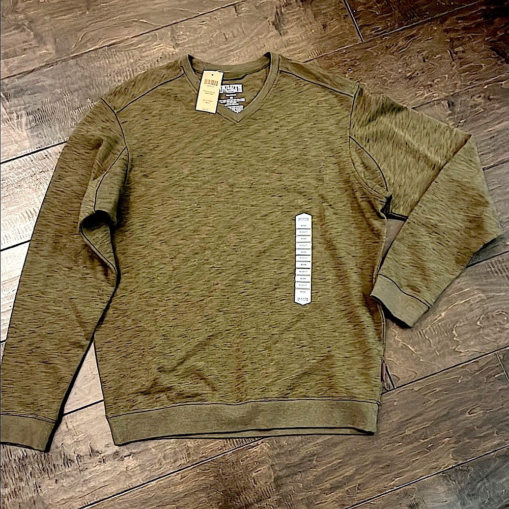 NEW Duluth Men’s Lounge Heather Army Sweatshirt
